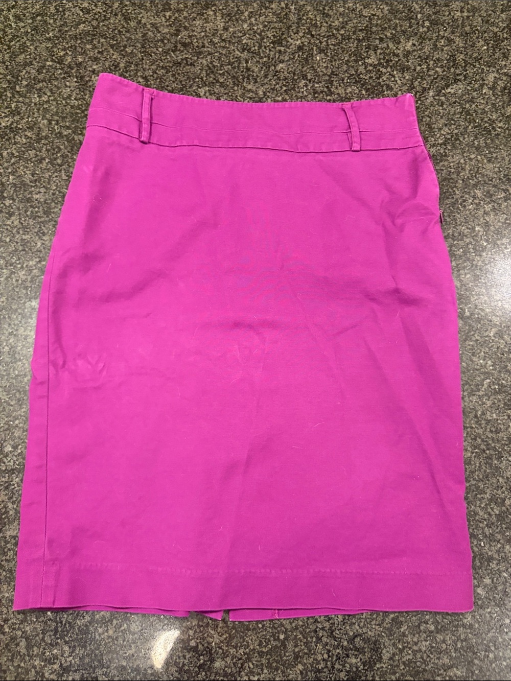 Women’s Fuchsia/ Purple Pencil Skirt - Classic Straight Fit